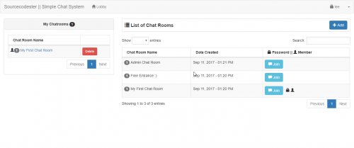 Download mysql chat php Chat Application