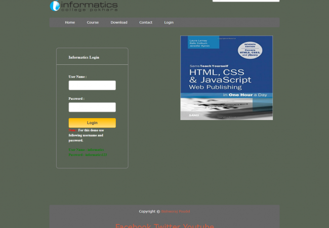 html css javascript projects