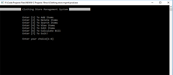 Screenshot 1104 1 - Clothing Store Management System In C Programming With Source Code