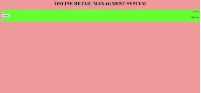 Online Retail Management System | Source Code & Projects