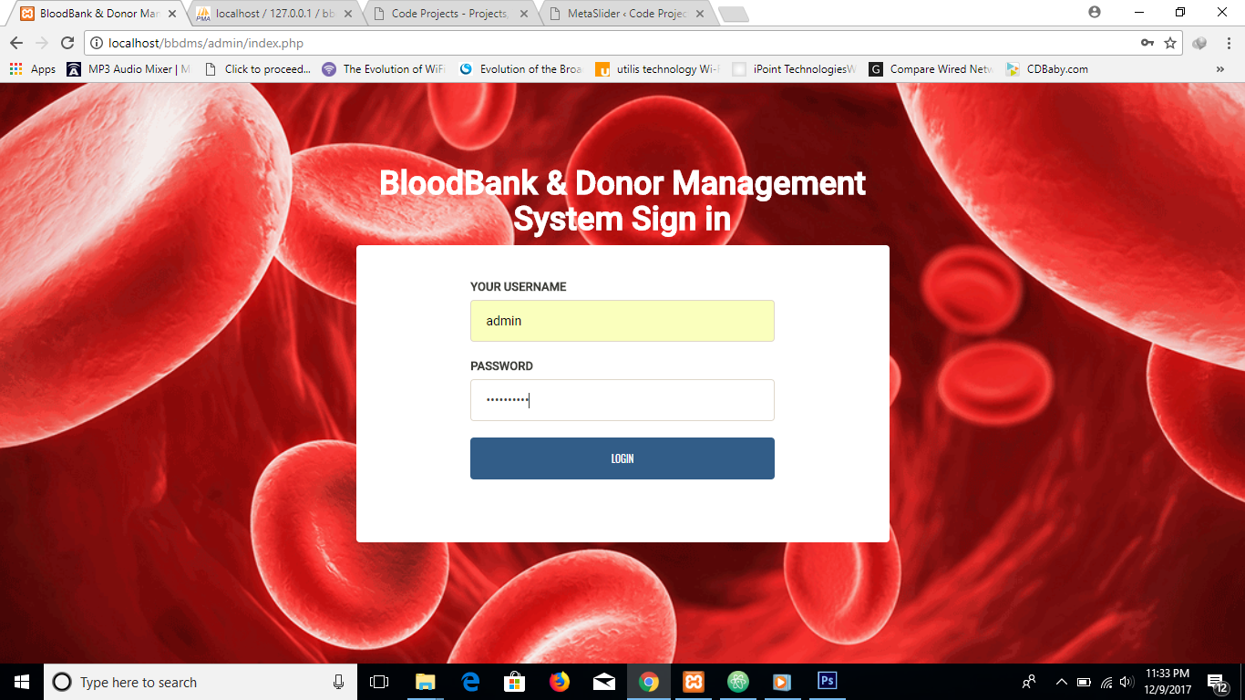 BloodBank & Donor Site Using PHP With Source Code - Code ...