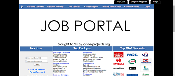 job portal php full source code free