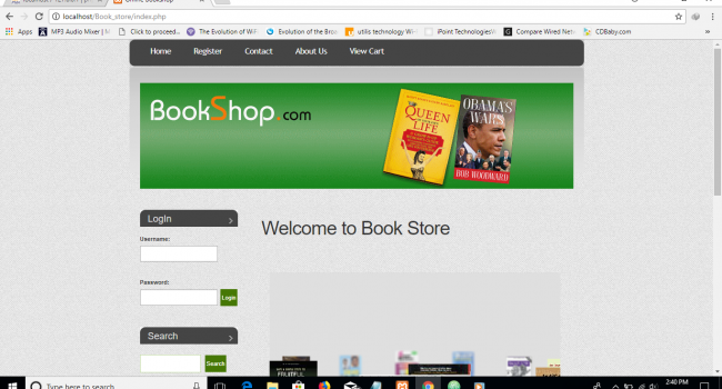 Online Book Shop Using PHP  With Source Code  Source Code  