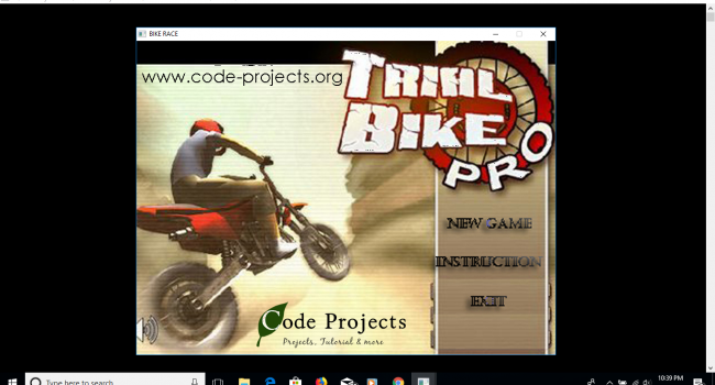 Bike Race Game In C++ With Source Code | Source Code ...