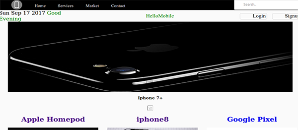 HELLO MOBILE PROJECT IN JS : FREE DOWNLOAD