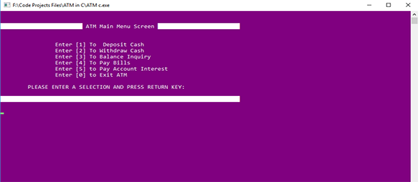 Screenshot 1760000000000000 - ATM IN C++ WITH SOURCE CODE