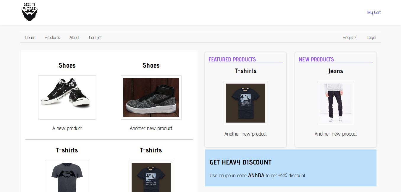 ONLINE CLOTHING’S STORE PROJECT USING JAVA SCRIPT WITH SOURCE CODE