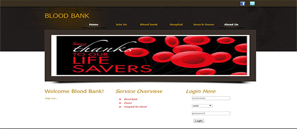 BLOOD BANK MANAGEMENT SYSTEM IN JAVA, JSP, SERVLET WEB APPLICATION WITH SOURCE CODE