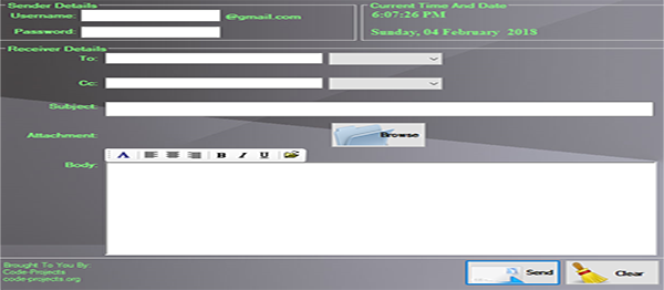 Screenshot 225900 - GMAIL SENDER IN VB.NET WITH SOURCE CODE