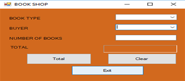 SIMPLE BOOK SHOP MANAGEMENT SYSTEM IN VB.NET WITH SOURCE CODE