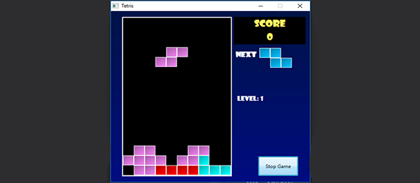 Screenshot 2522000 - TETRIS GAME IN C# WITH SOURCE CODE