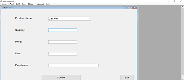 Screenshot 2612000 - Inventory Control Management System In C# With Source Code