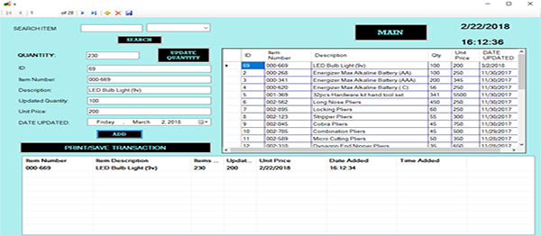 Screenshot 2636000 - Warehouse Management System In VB.NET With Source Code