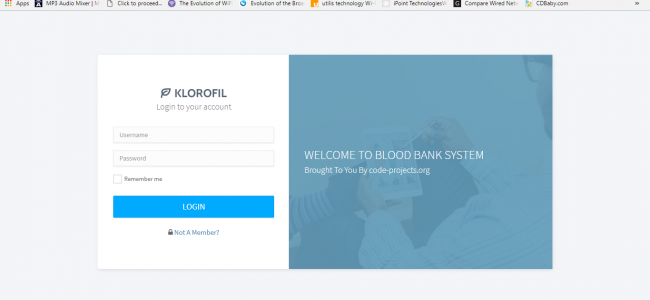 Blood bank management system project report in php free download