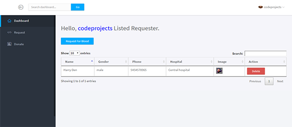 Screenshot 3306000 - BLOOD BANK MANAGEMENT SYSTEM IN PHP WITH SOURCE CODE
