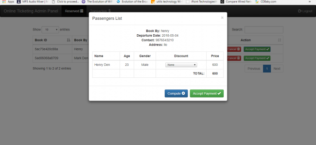 Screenshot 3487 650x300 - Online Ticket Reservation System In PHP With Source Code