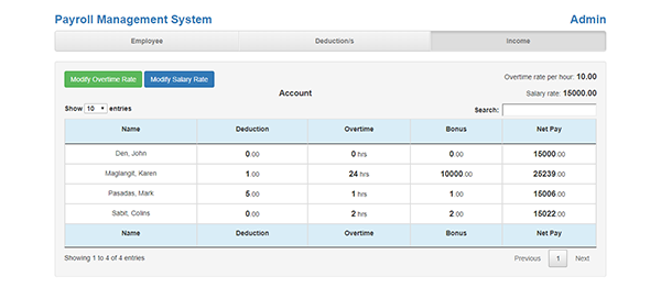 Screenshot 3645000 - PAYROLL MANAGEMENT SYSTEM IN PHP WITH SOURCE CODE