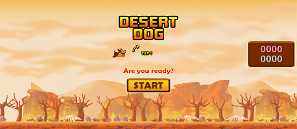 Desert Dog Game In UNITY ENGINE With Source Code