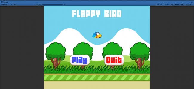 Screenshot 3732 650x300 - Flappy Bird Game In UNITY ENGINE With Source Code