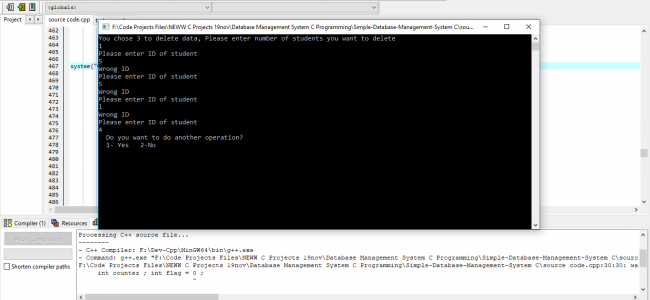 Screenshot 3962 650x300 - Database Management System In C++ With Source Code