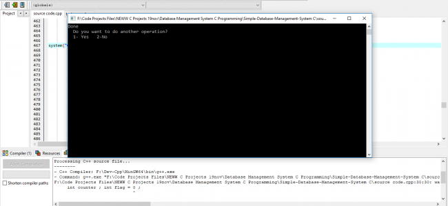 Screenshot 3965 650x300 - Database Management System In C++ With Source Code
