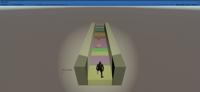 Screenshot 3984 650x300 - Infinite Runner 3D Game In UNITY ENGINE With Source Code