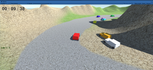 Screenshot 4055 650x300 - Cardboard Car Racing Game In UNITY ENGINE With Source Code