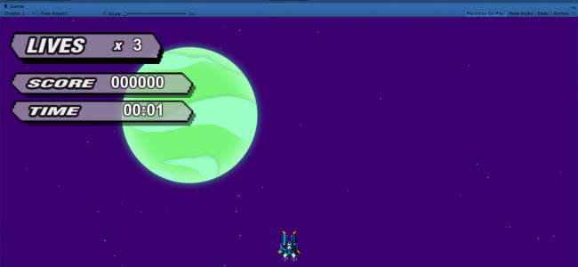 Screenshot 4187 650x300 - Space Shooter Game In UNITY ENGINE With Source Code