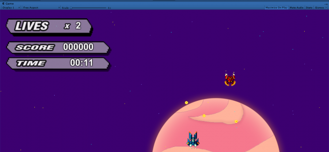 Screenshot 4190 650x300 - Space Shooter Game In UNITY ENGINE With Source Code