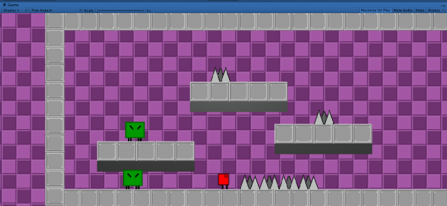 Screenshot 4221 650x300 - Simple 2D Platform Game In UNITY ENGINE With Source Code
