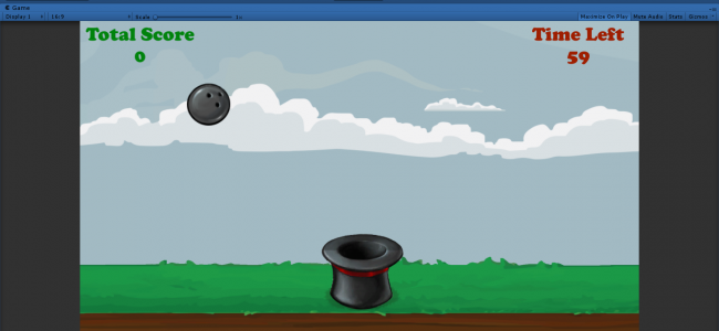 Screenshot 4230 650x300 - 2D Catch Game In UNITY ENGINE With Source Code