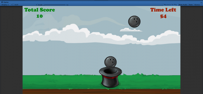 Screenshot 4232 650x300 - 2D Catch Game In UNITY ENGINE With Source Code