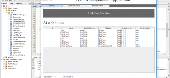 Screenshot 521 650x300 - Gym Management System Ver1.2 In Java Using NetBeans With Source Code