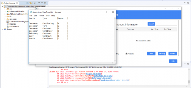 Screenshot 595 650x300 - Customer Information Management System In Java Using Eclipse With Source Code