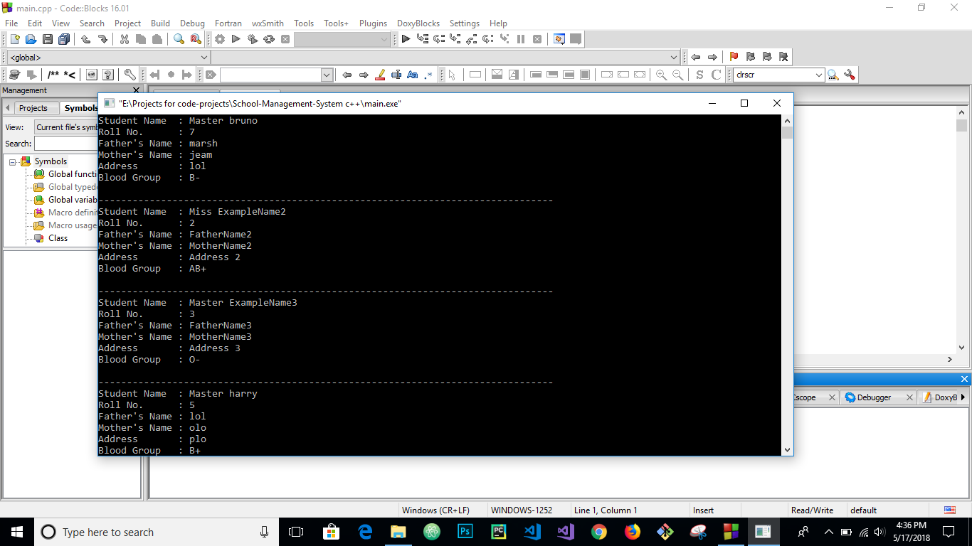 School Management System In C++ With Source Code - Source Code & Projects