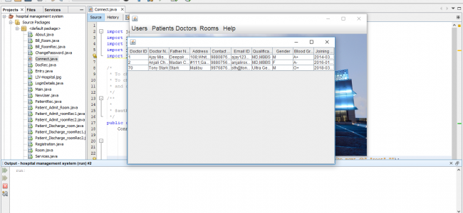 Screenshot 753 650x300 - Hospital Management System In Java Using NetBeans With Source Code