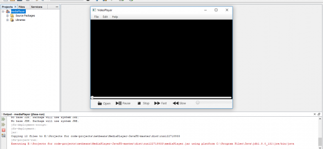 Screenshot 769 650x300 - Media Player In Java and JavaFX Using NetBeans IDE With Source Code