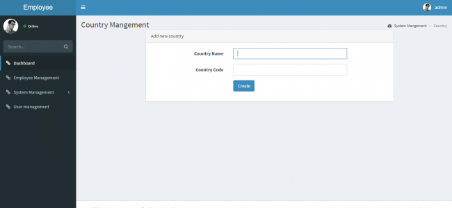 Employee Management System In Php Using Laravel Framework With Source Code Source Code Project