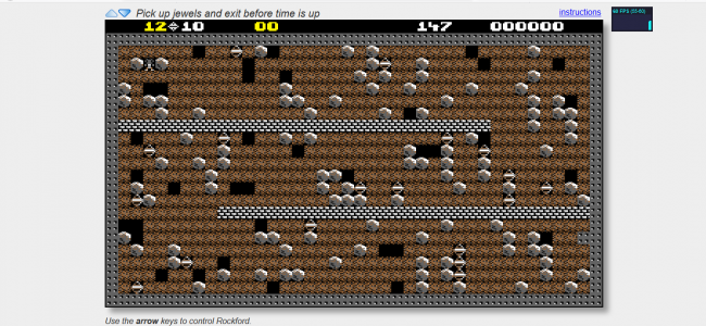 Screenshot 34 2 650x300 - Boulder Dash Game In HTML5, JavaScript With Source Code