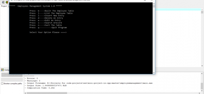 Screenshot 41 1 650x300 - Employee Management System (Version 1.0) In C++ With Source Code