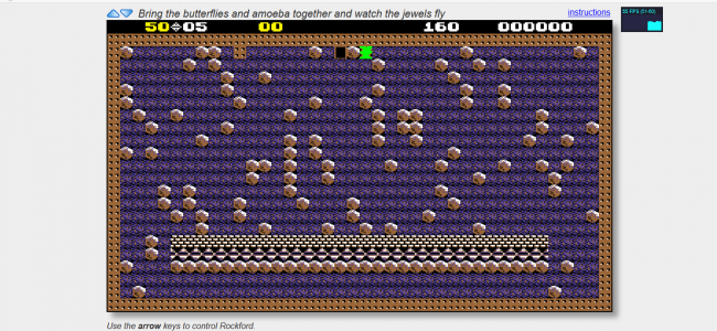 Screenshot 43 1 650x300 - Boulder Dash Game In HTML5, JavaScript With Source Code