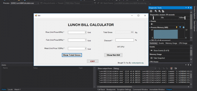 Screenshot 4330 650x300 - Lunch Bill Calculator In C# With Source Code