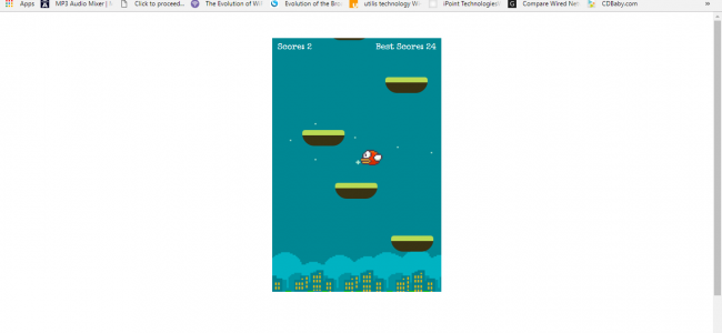 Screenshot 4358 650x300 - Flappy Jump Game In HTML5, JavaScript With Source Code
