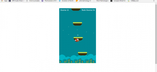 Screenshot 4365 650x300 - Flappy Jump Game In HTML5, JavaScript With Source Code