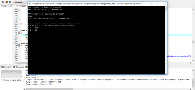 Screenshot 4492 650x300 - Bank Management System In C Programming With Source Code
