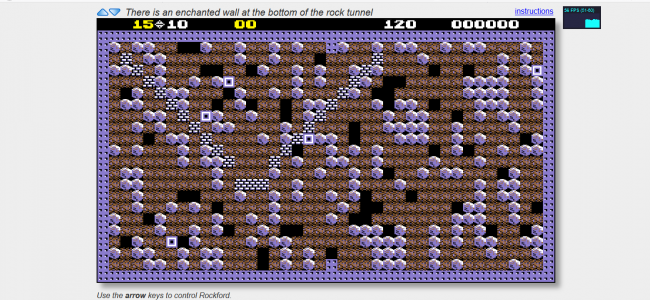 Screenshot 45 1 650x300 - Boulder Dash Game In HTML5, JavaScript With Source Code