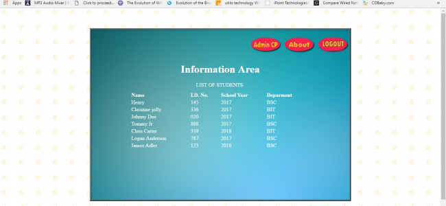 Screenshot 4567 650x300 - Student Information System In PHP With Source Code