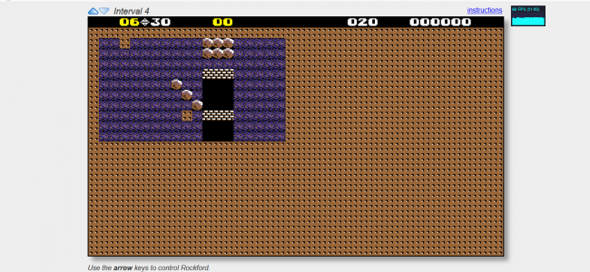 Screenshot 50 1 650x300 - Boulder Dash Game In HTML5, JavaScript With Source Code