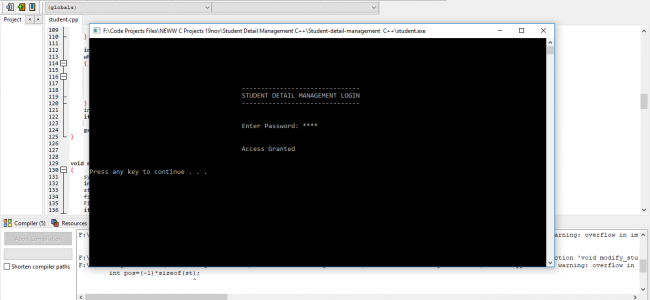 Screenshot 64 650x300 - Student Detail Management System In C++ With Source Code