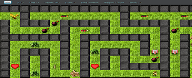 Screenshot 839 1 - Maze Runner Game In Java Using Eclipse IDE With Source Code